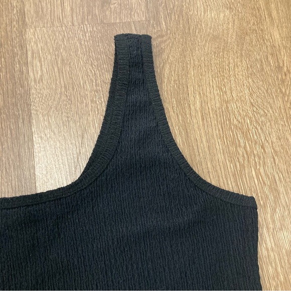 Torrid 2X Black Sleeveless Tank Top Scoop Neck Textured Fabric - Picture 9 of 13